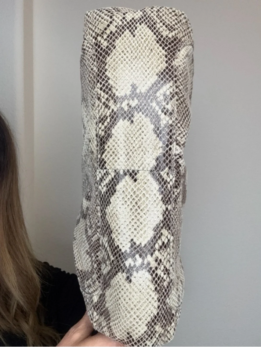 Michael Kors Python Chain Hobo Tote EUC - Picture 11 of 17